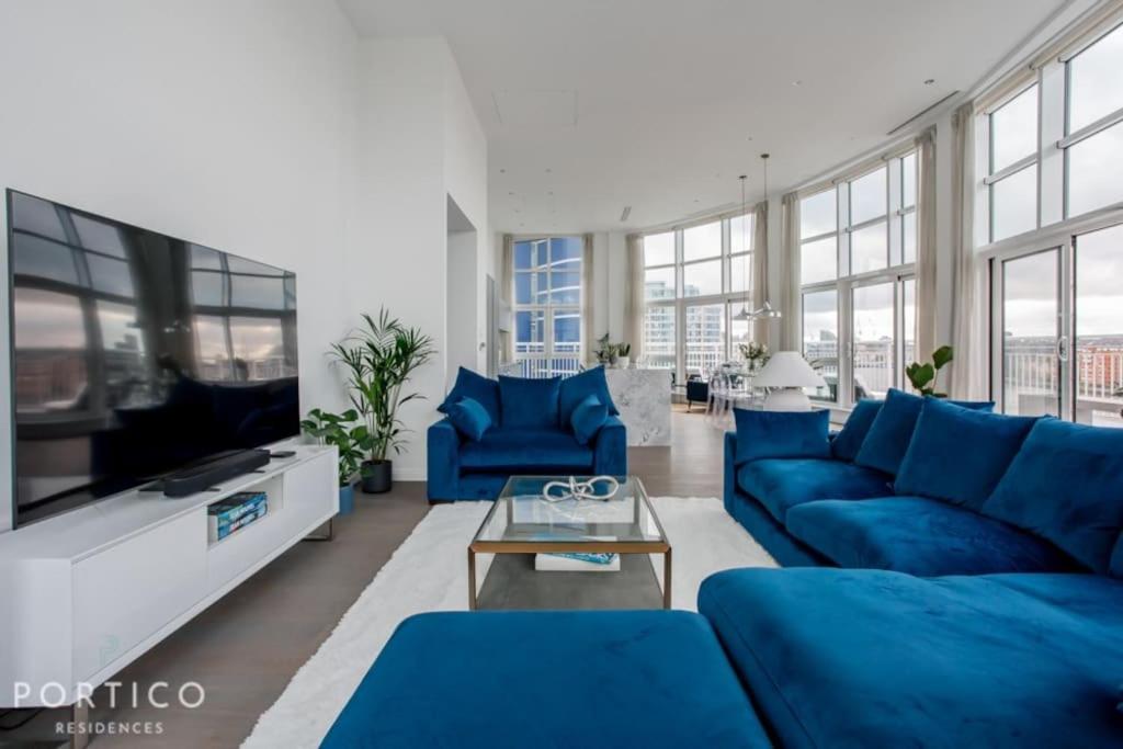 Portico Residences - Stunning Penthouse With River Views In Battersea Apartment London
