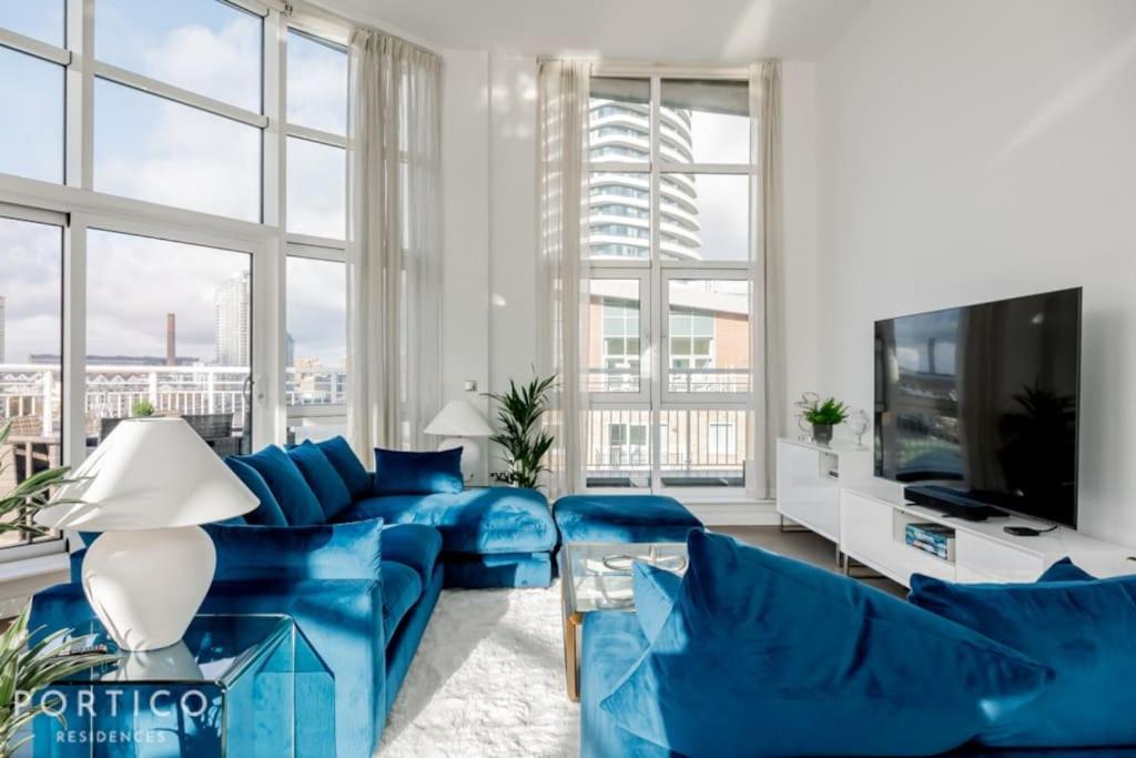 Apartment Portico Residences - Stunning Penthouse With River Views In Battersea London
