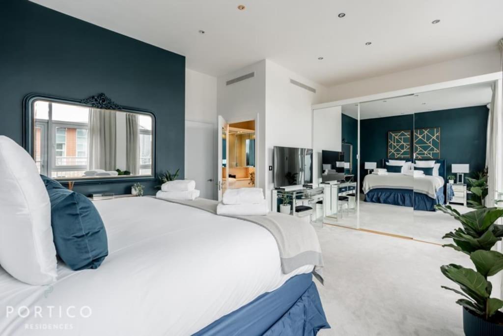 Apartment Portico Residences - Stunning Penthouse With River Views In Battersea London
